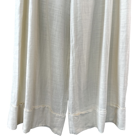 Anthropologie Linen City Beach Wide Leg Trousers - Picture 8 of 14